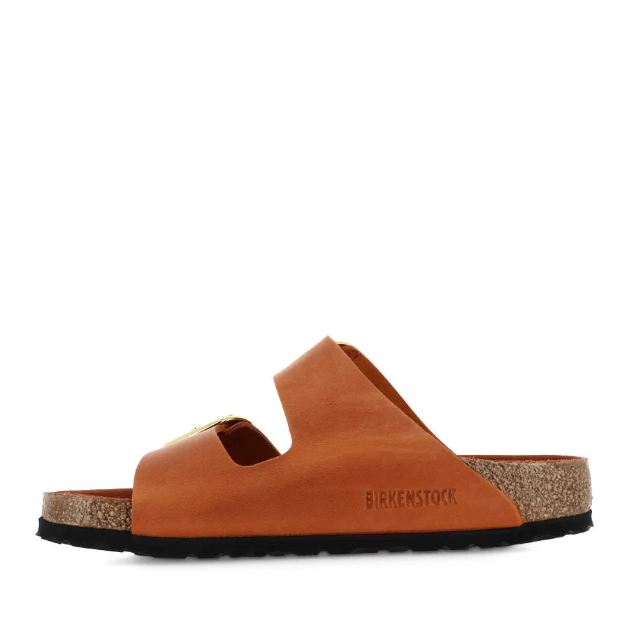 Step Ready ARIZONA BIG BUCKLE - BURNT ORANGE LEATHER