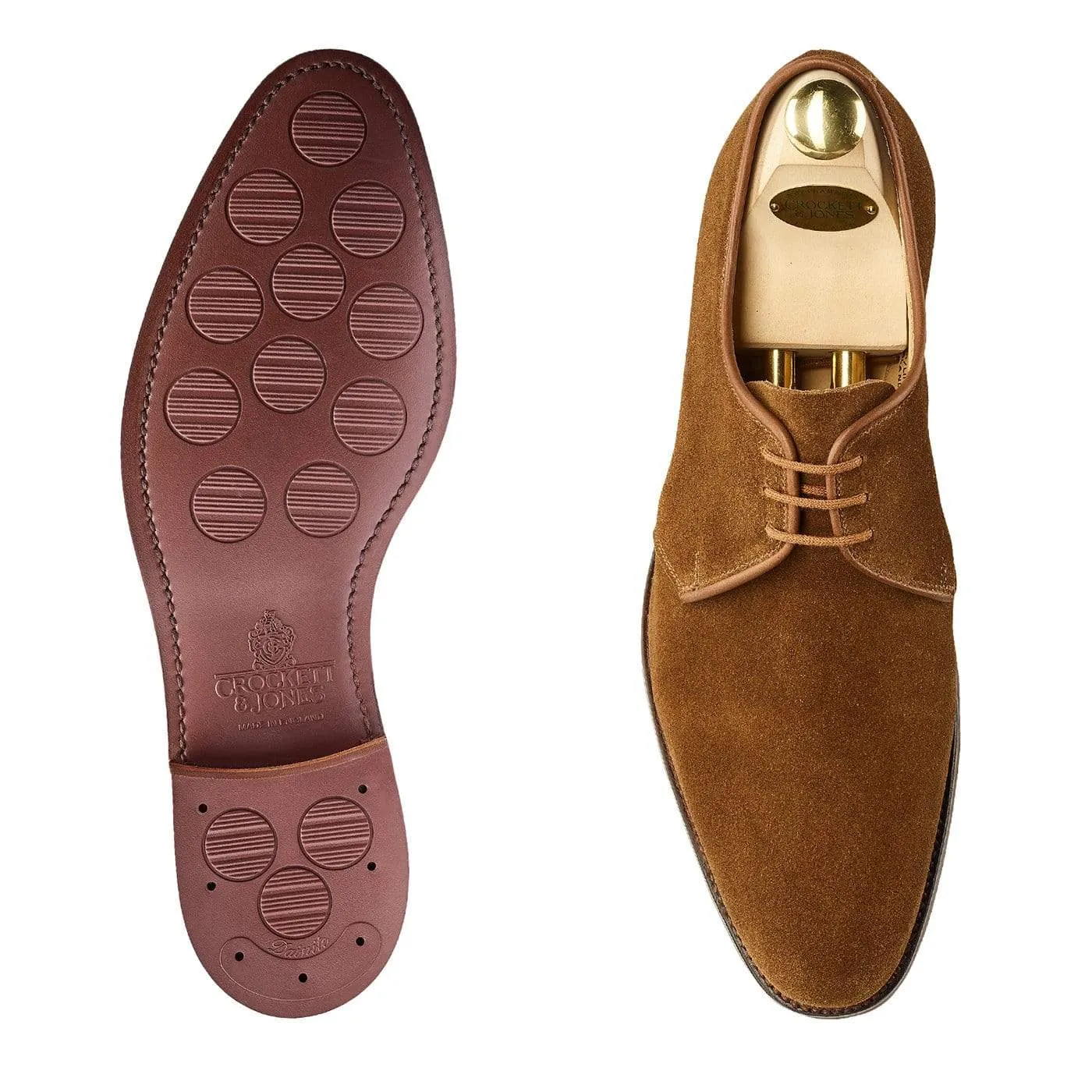 Helston 2 Snuff Suede Reliable Comfort