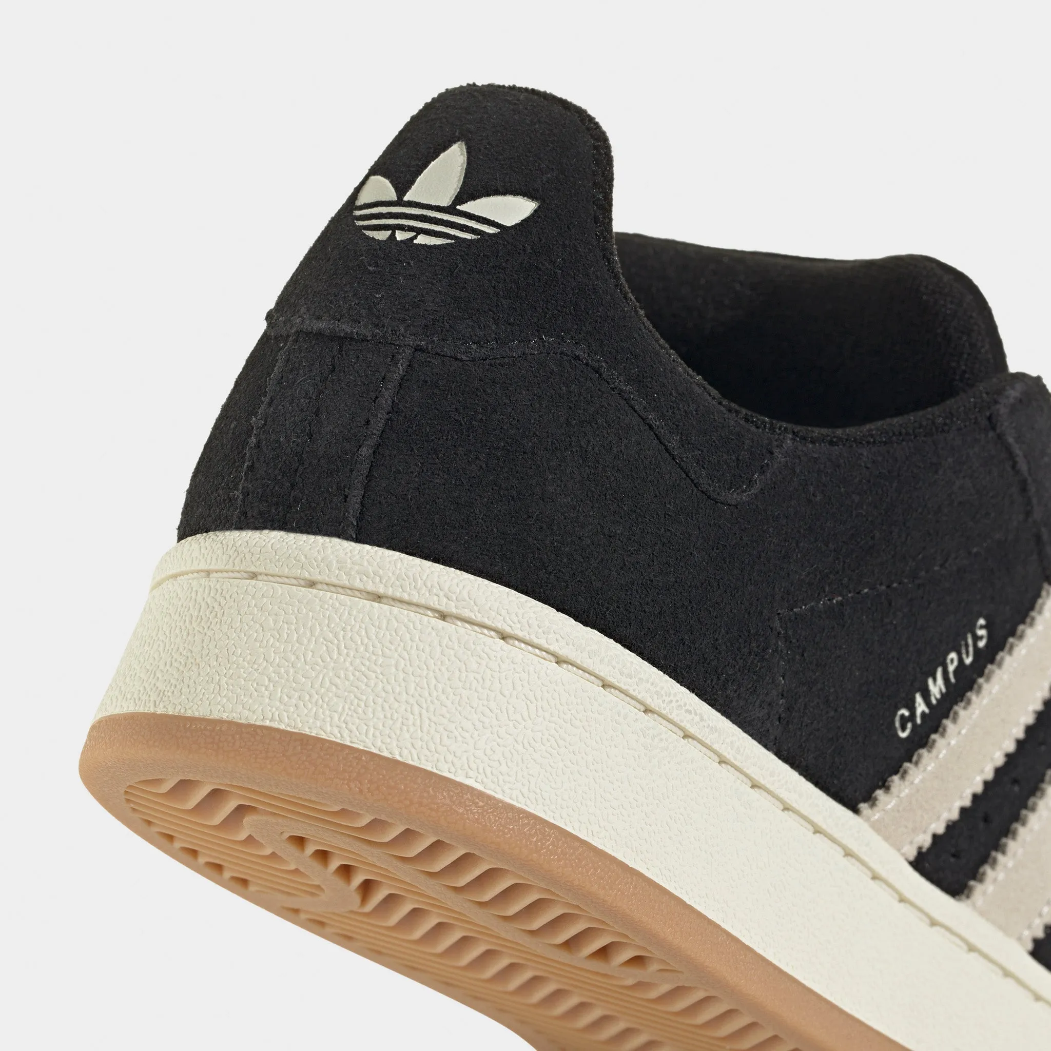 Zero drop adidas Women's Campus 00s Core Black / Cream White - Wonder White