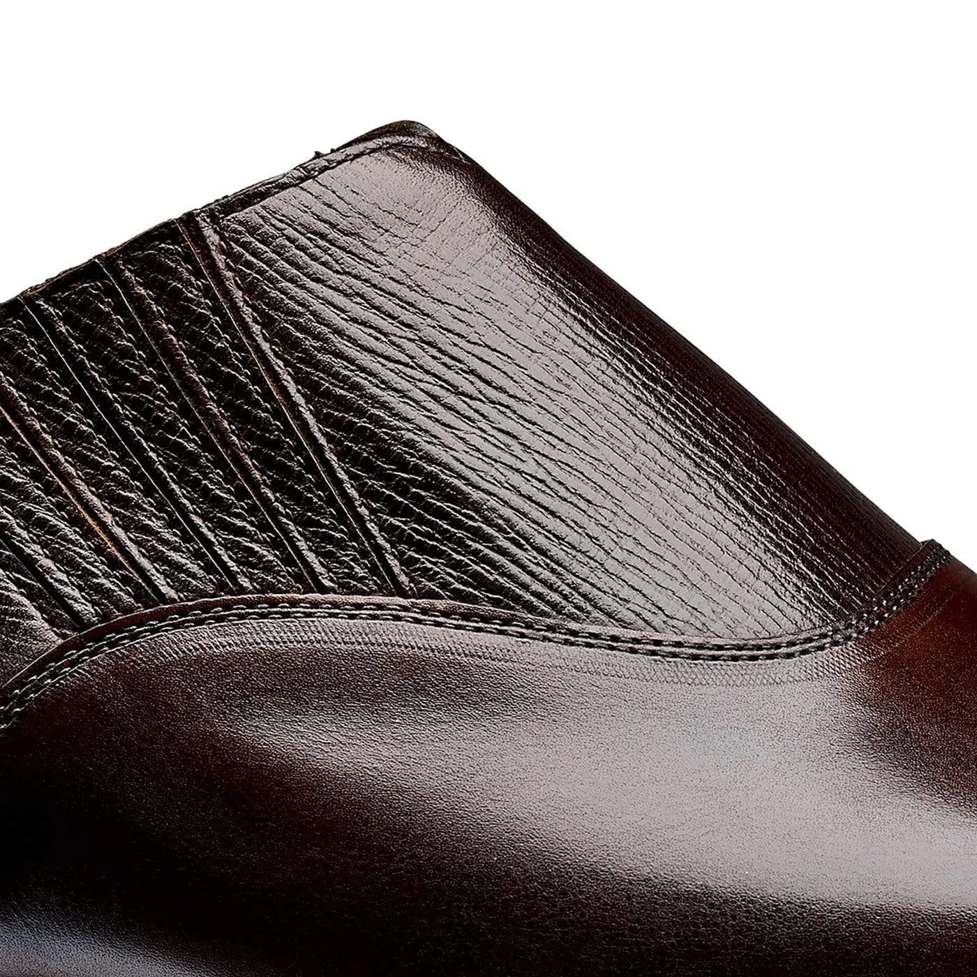 Magee Dark Brown Antique Calf & Dark Brown Willow Grain Premium materials Urban Fashion