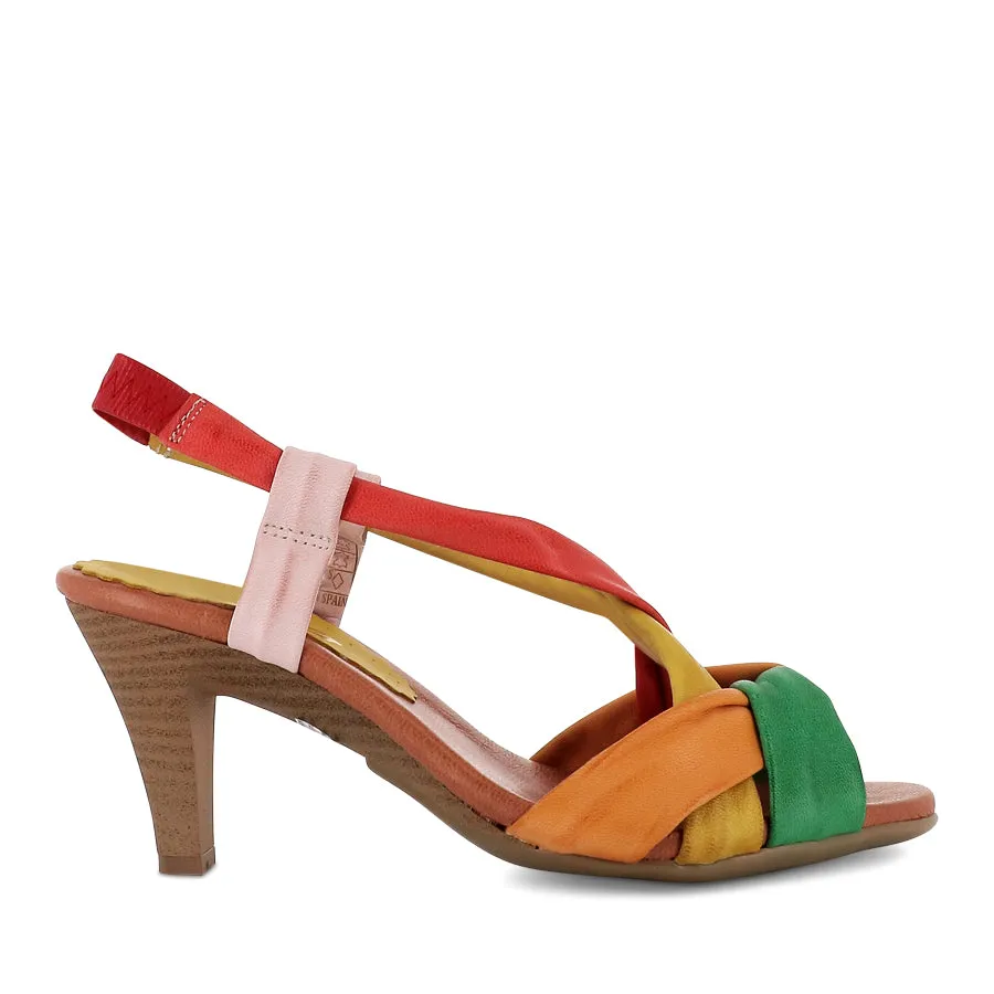 Ferry Dock XANADU - BRIGHT MULTI LEATHER