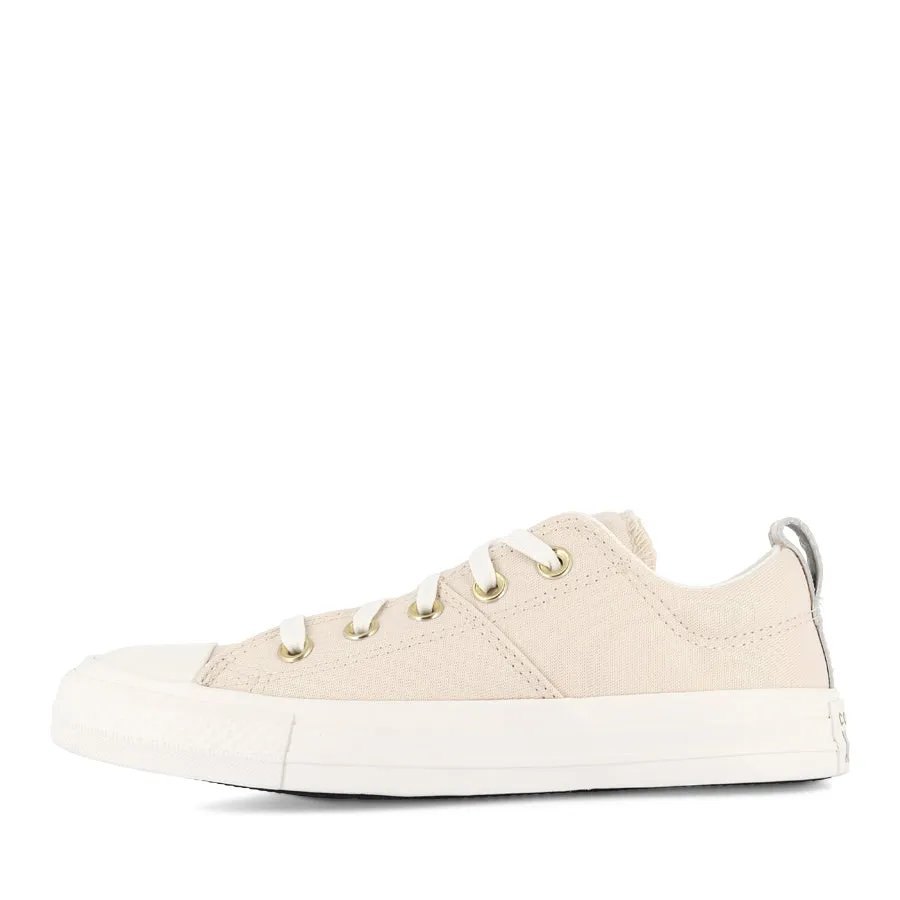 Slip Resistant Surface ALL STAR MADISON LOW TAILORED LINES - LIGHT DUNE/EGRET/GOLD