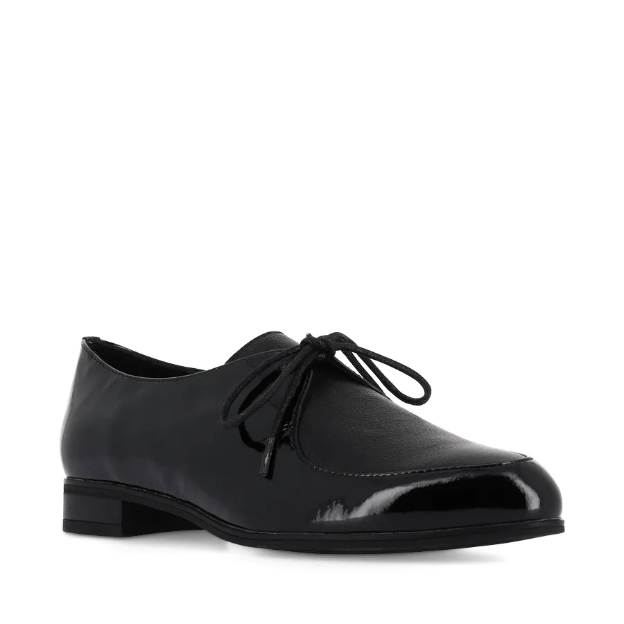 GEORGY - BLACK BLACK PATENT LEATHER Versatile Style