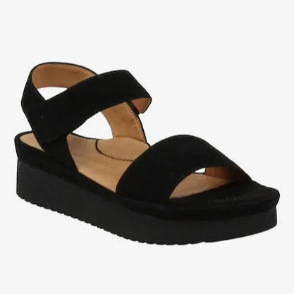 L'AMOUR DES PIEDS ABRILLA - BLACK Agile Fit Good Traction