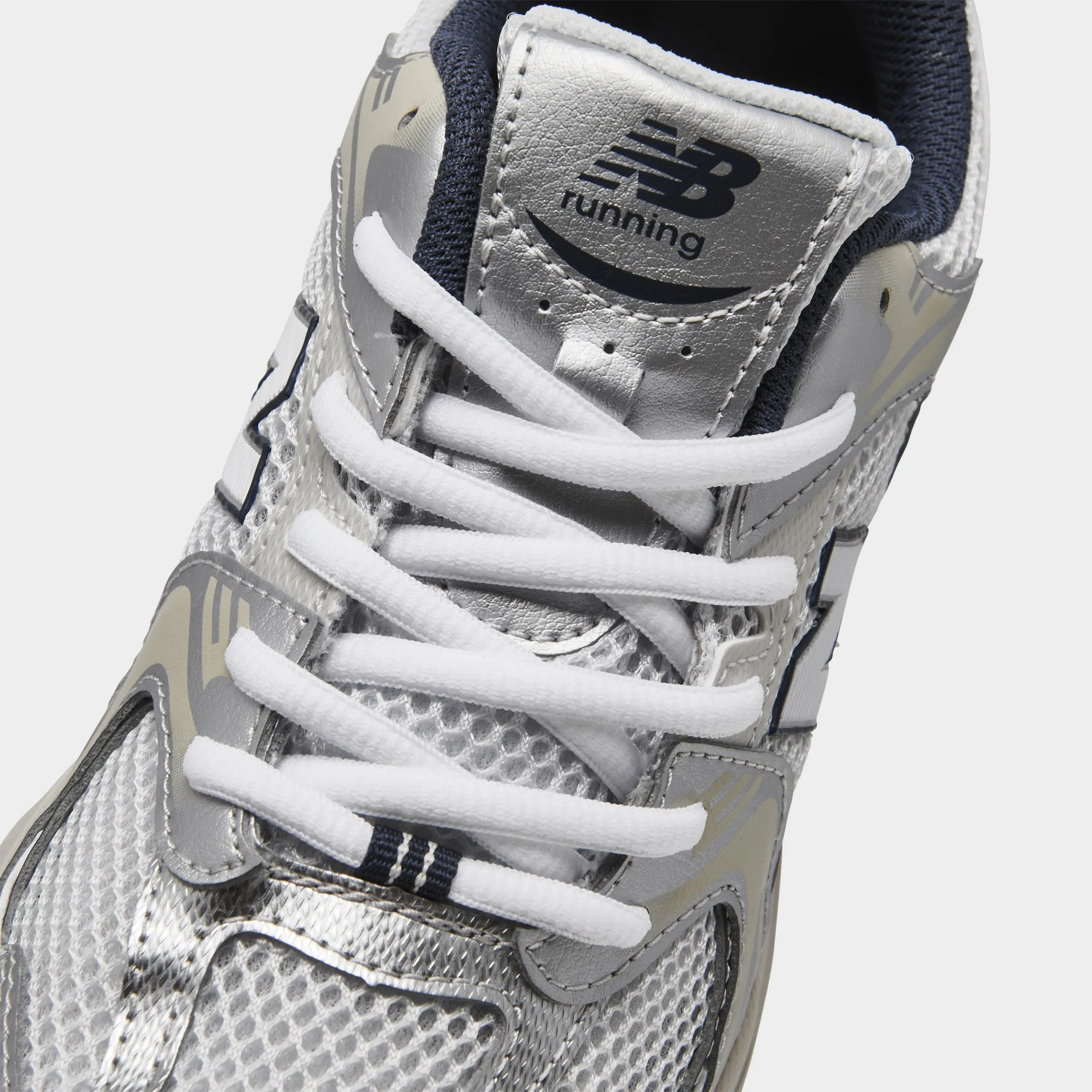 New Balance Juniors' 530 Summer Fog / Nimbus Cloud - NB Navy Durable Feel Multi Surface Traction