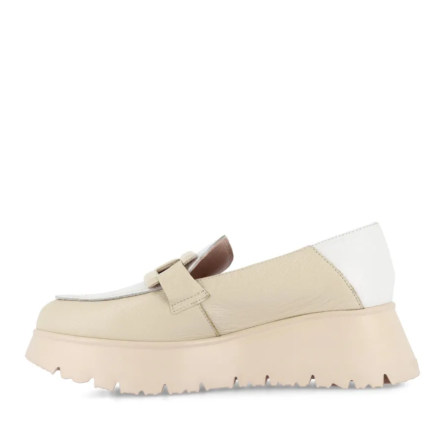 Daily Wear Bold Path CARMINE C-7301 - OFF WHITE/CREAM LEATHER MULTI