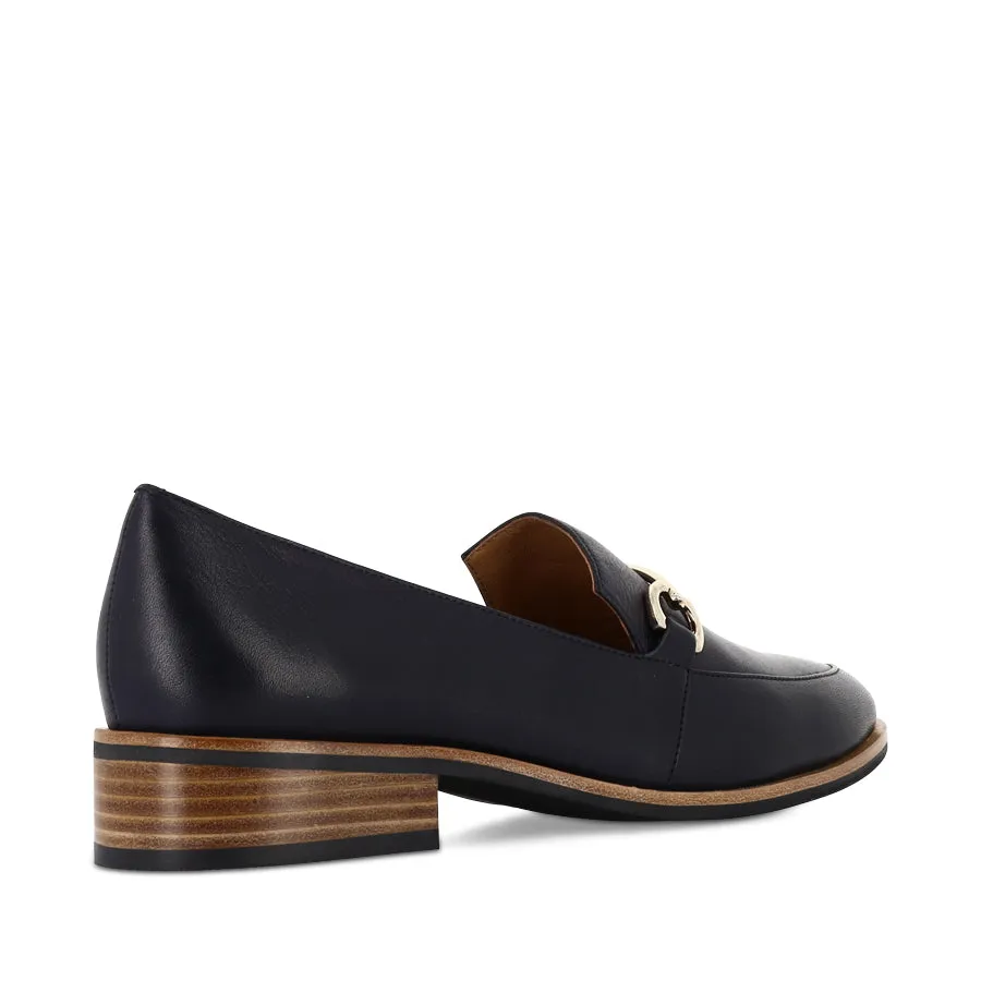 Supportive Cushioning Morning Breeze ROYAL - NAVY LEATHER