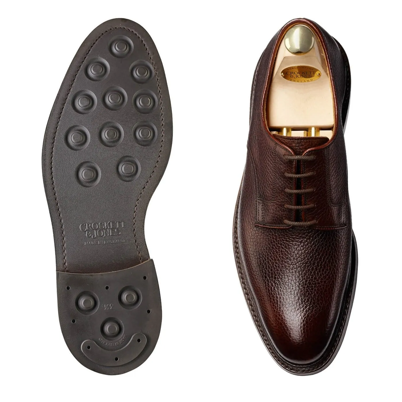 Ashdown Dark Brown Country Calf Soft Insole Shoes