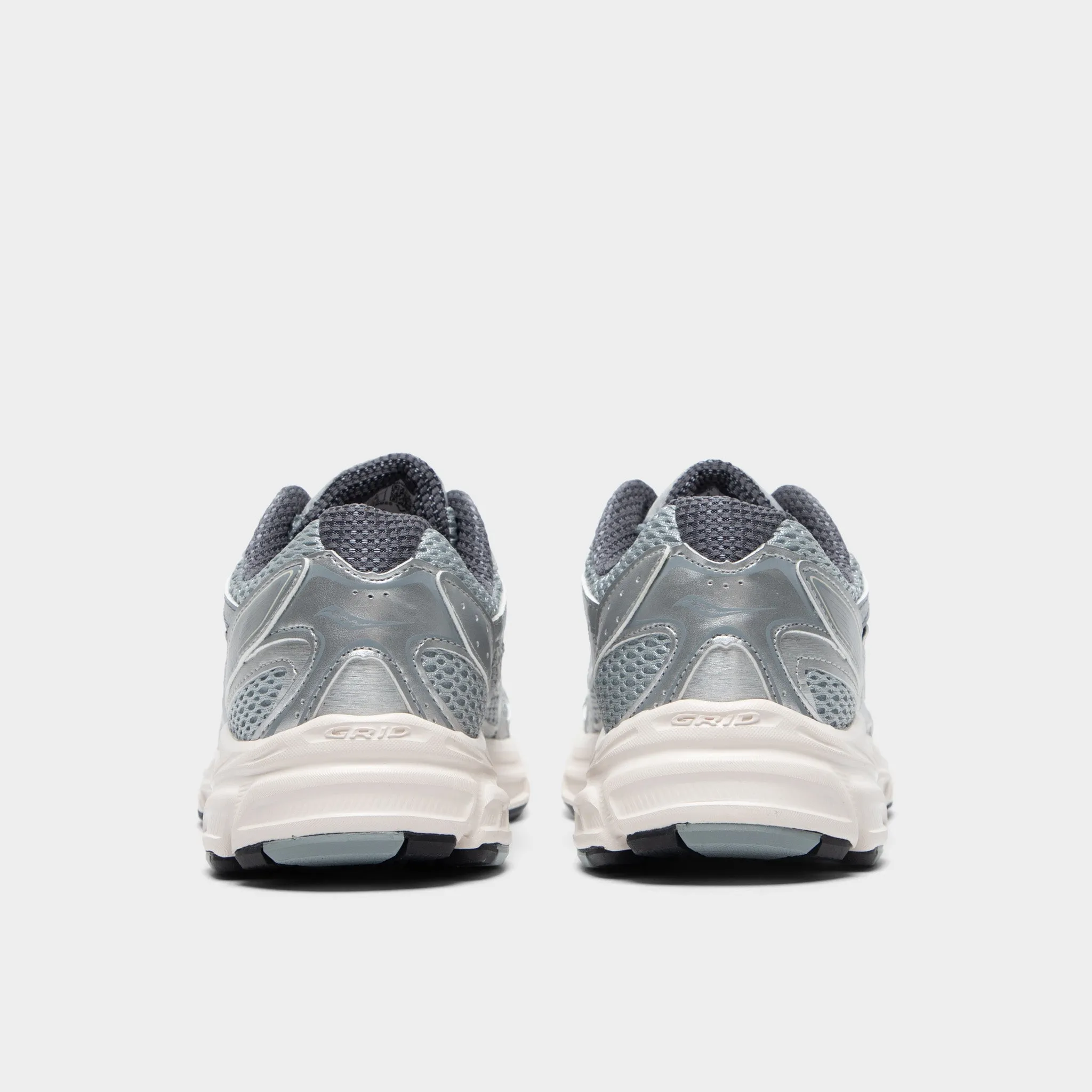 Saucony Women's Ride Millennium Silver / Cream Textile Upper Active Step