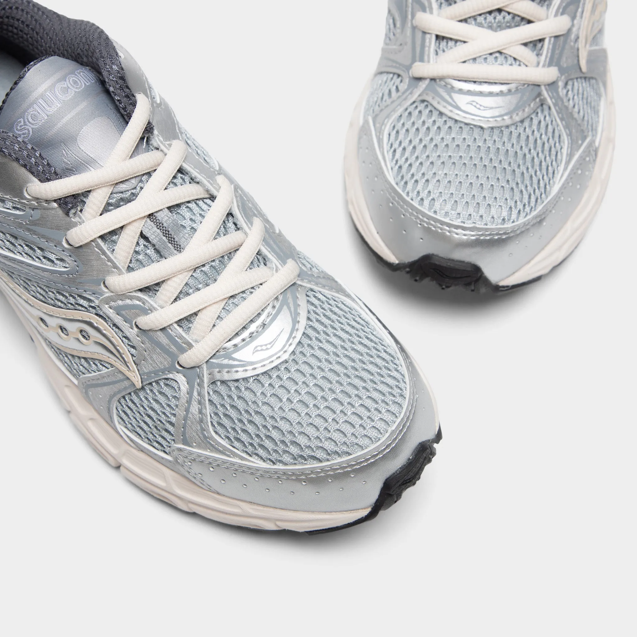 Saucony Women's Ride Millennium Silver / Cream Adjustable Strap
