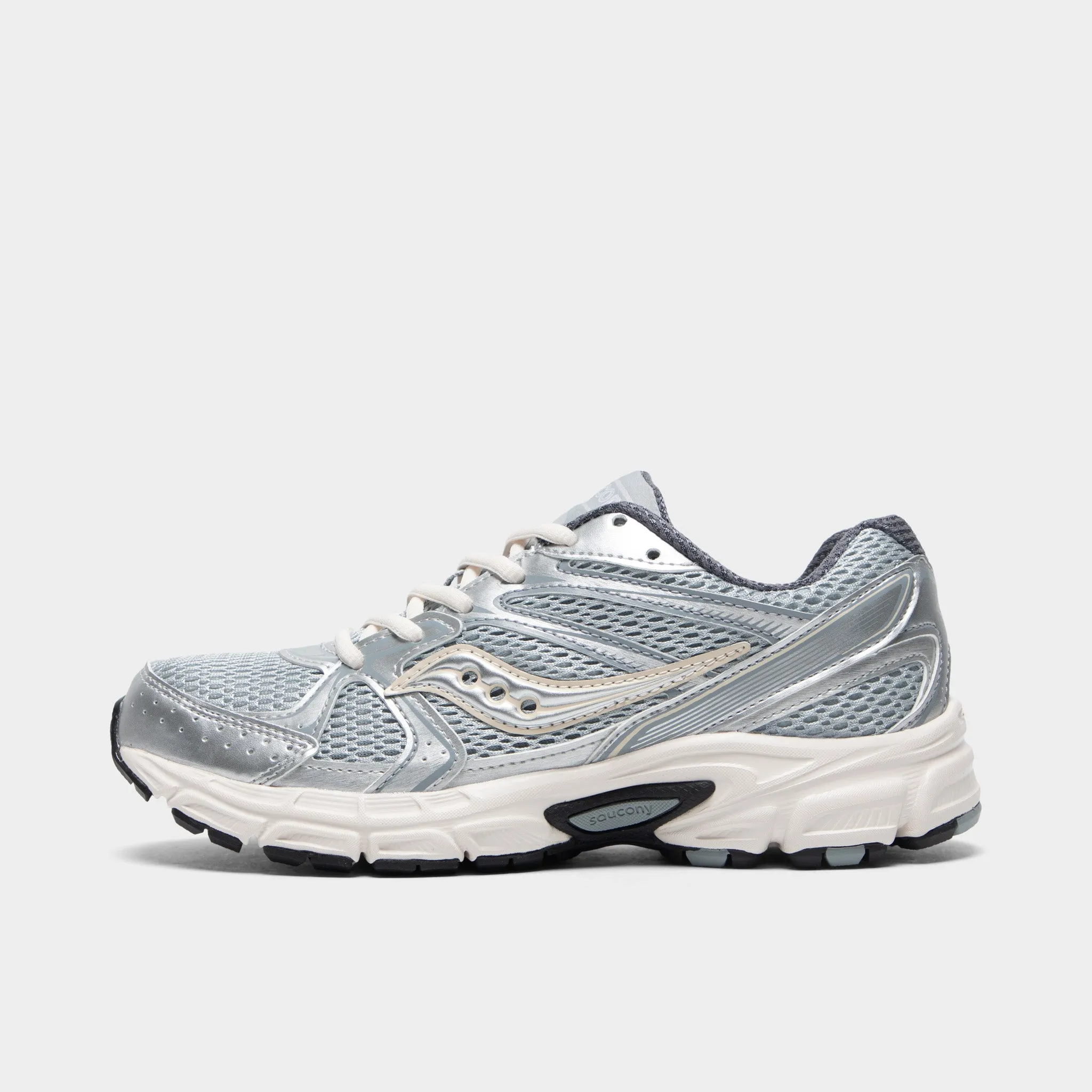Saucony Women's Ride Millennium Silver / Cream Zoned Cushioning High   Quality