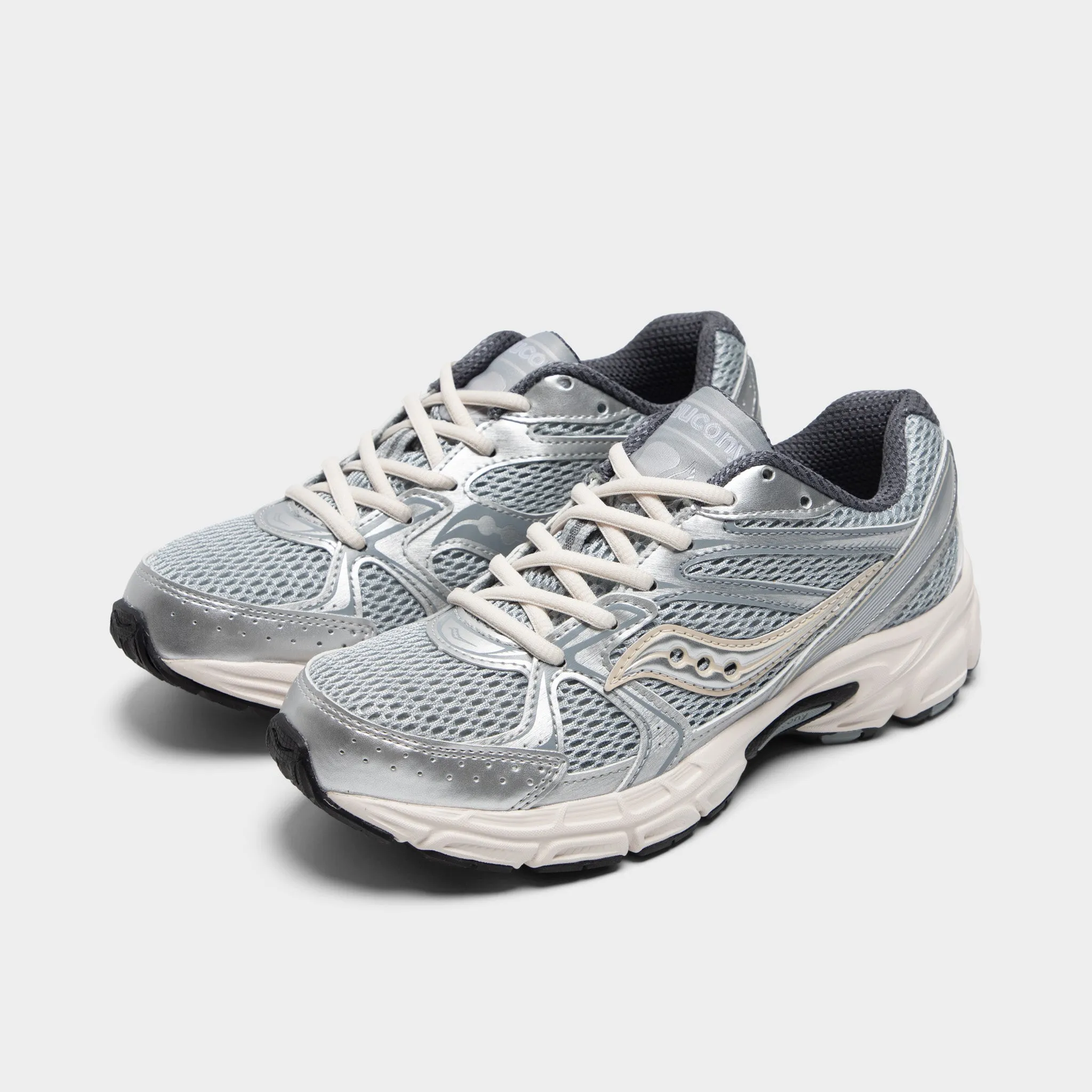 Anti Fatigue Saucony Women's Ride Millennium Silver / Cream