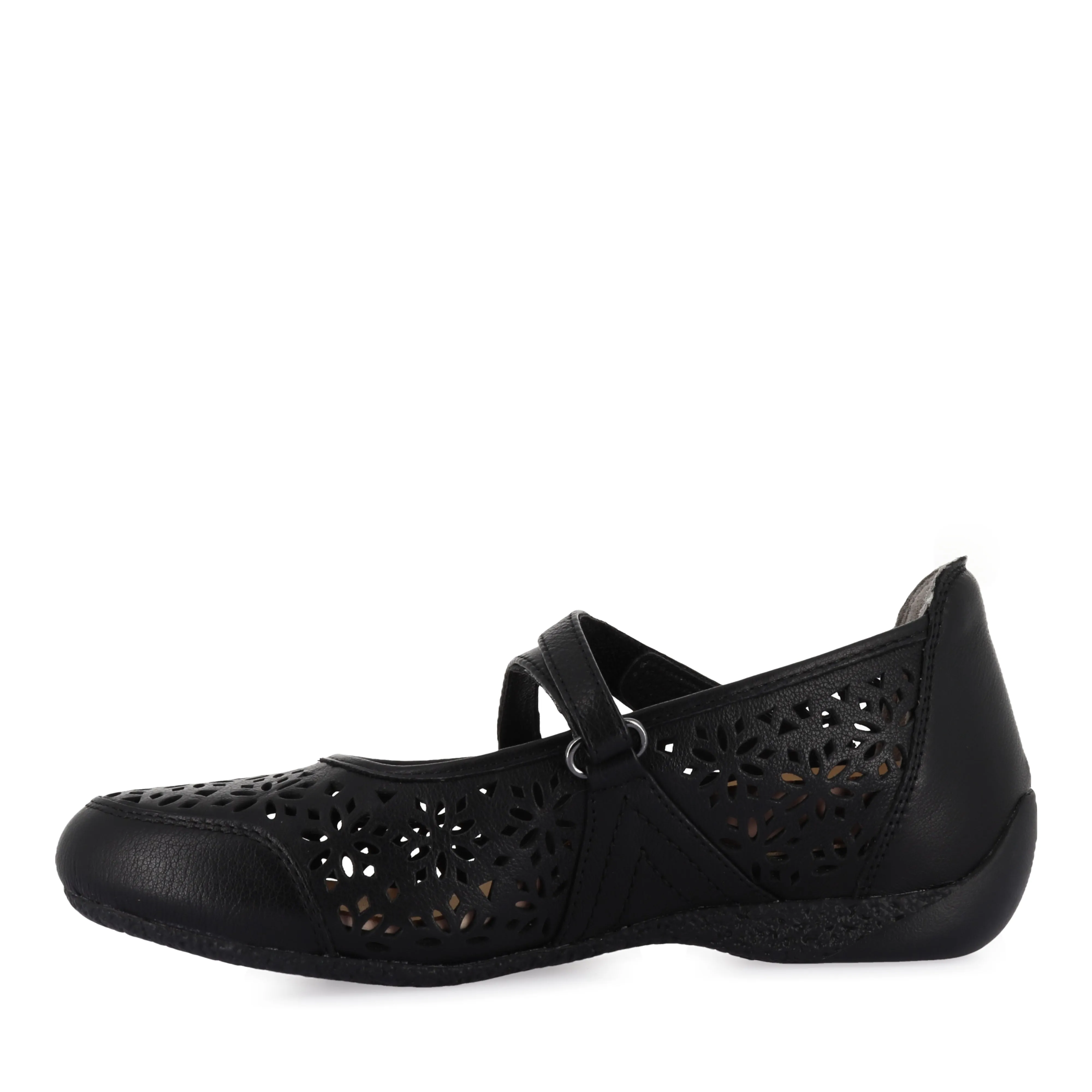 Trendy Sole XODDIE W - BLACK LEATHER