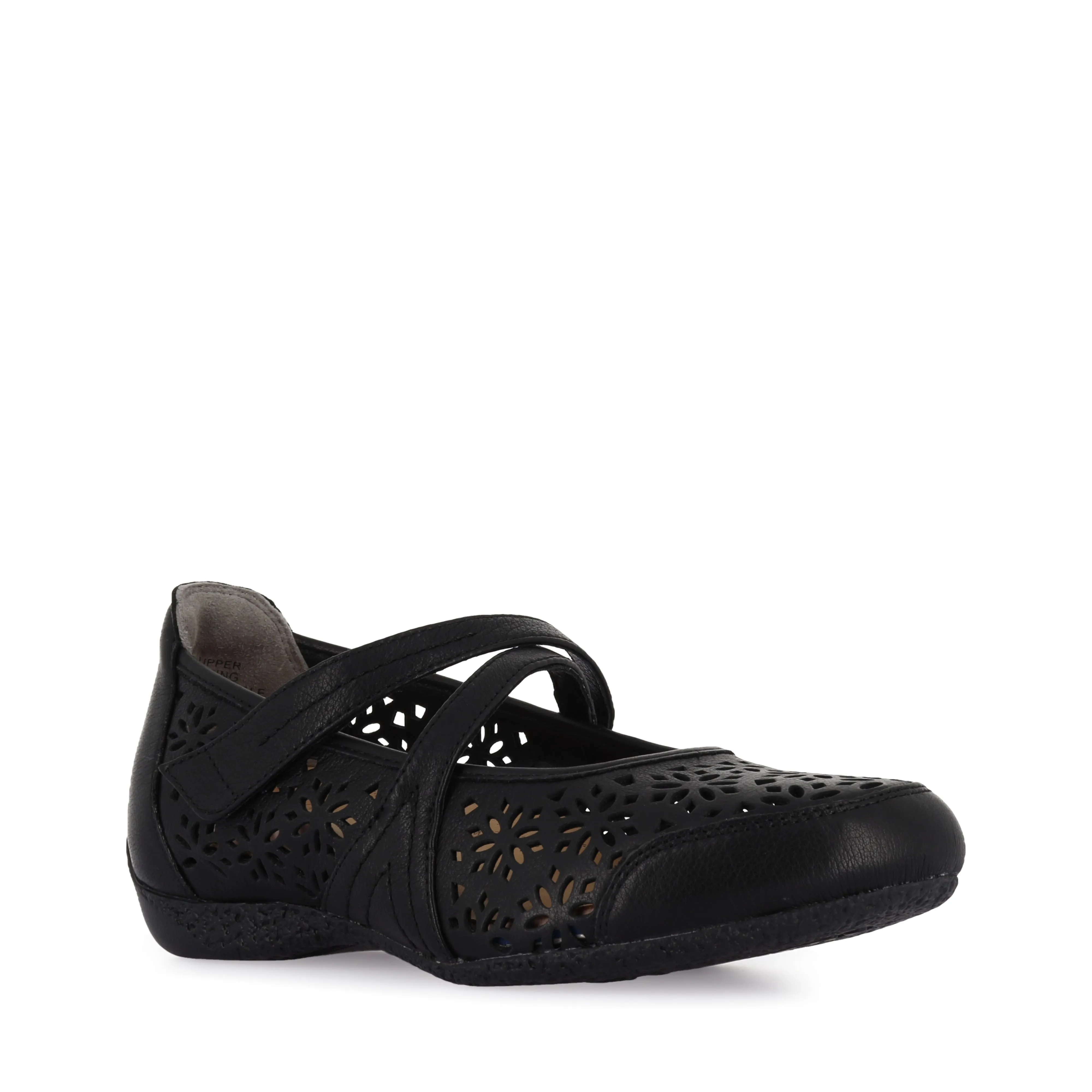 Comfort Lining Lightweight Casual Shoes XODDIE W - BLACK LEATHER