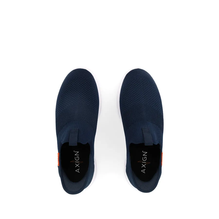 SLIPSTREAM - NAVY Ergonomic Heel Cup Structured Design