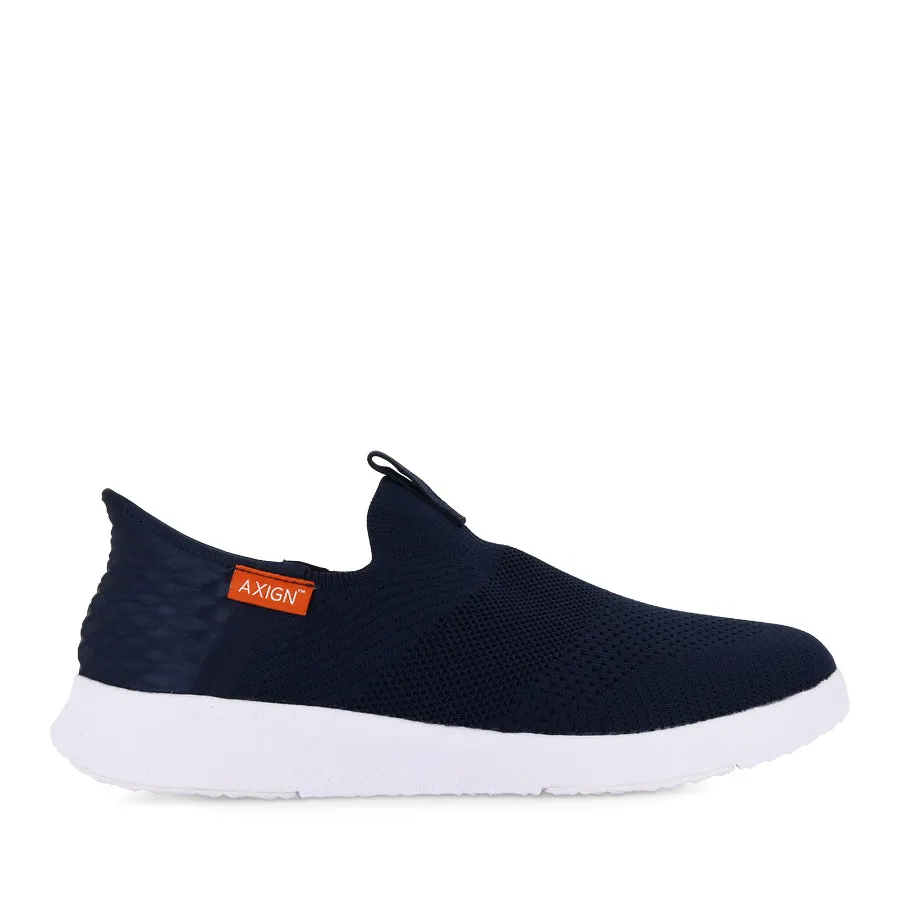 SLIPSTREAM - NAVY Durable Toe Guard Padded Tongue Construction