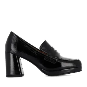 Casual Look SMALE - BLACK PATENT LEATHER