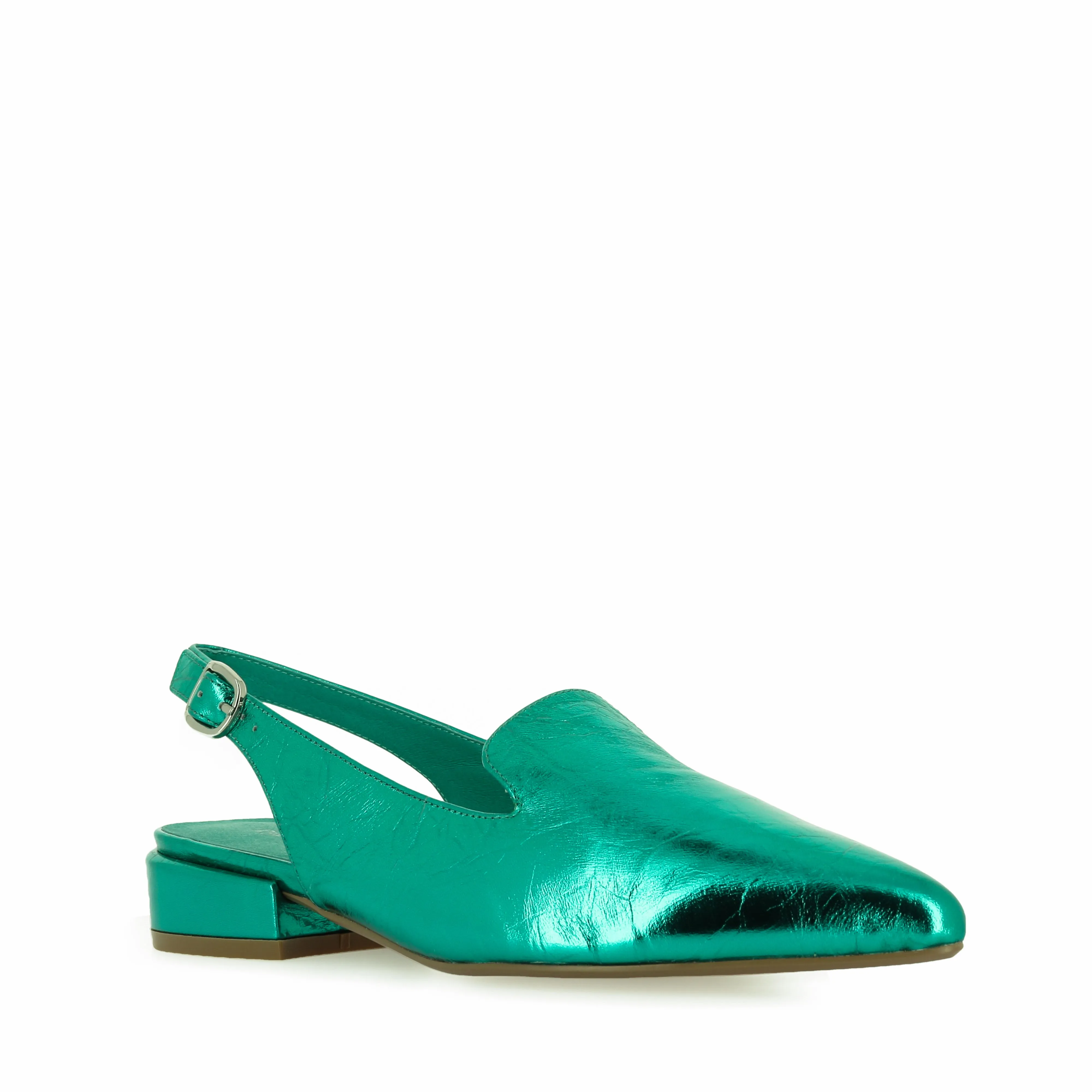 Grip Strong Strappy EROLS - EMERALD SHRUNKEN LEATHER