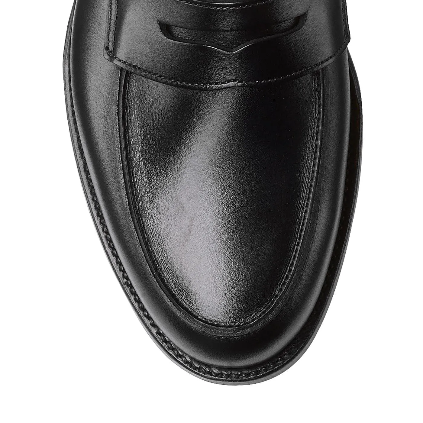 Elise Black Calf Foot Care Hold Step