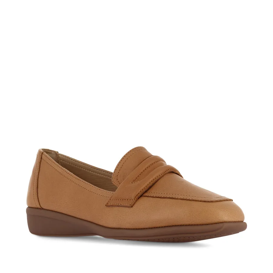 Coffee Spot Lane Suede Finish SAMANTHA - COCONUT LEATHER