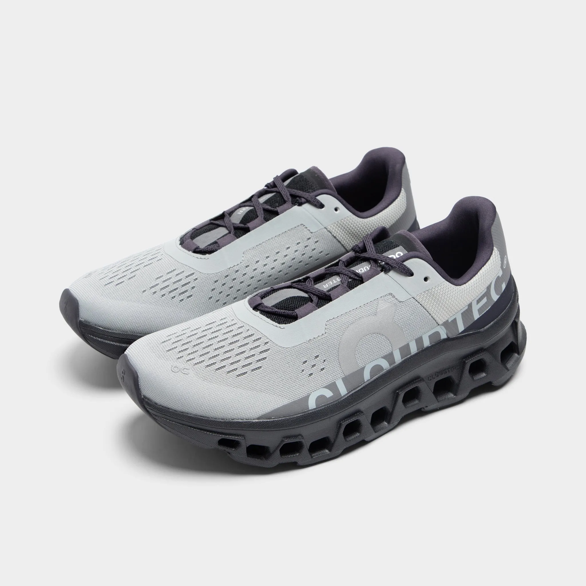 On Cloudmonster 1 Glacier / Black Wear resistant