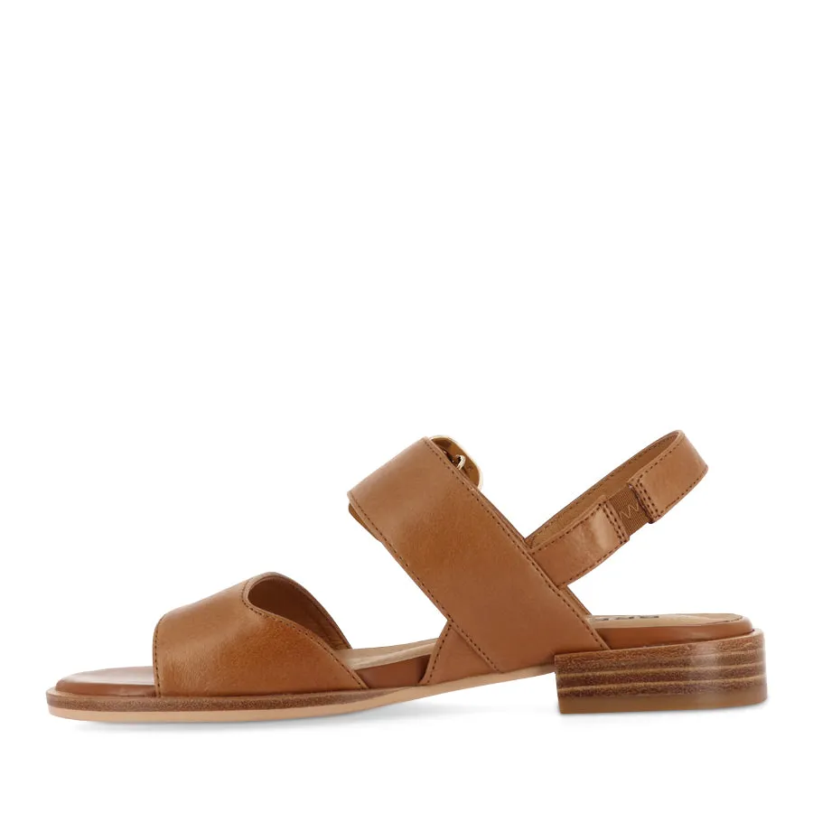 SMITTEN - BRANDY LEATHER Sporty Comfortable skin friendly