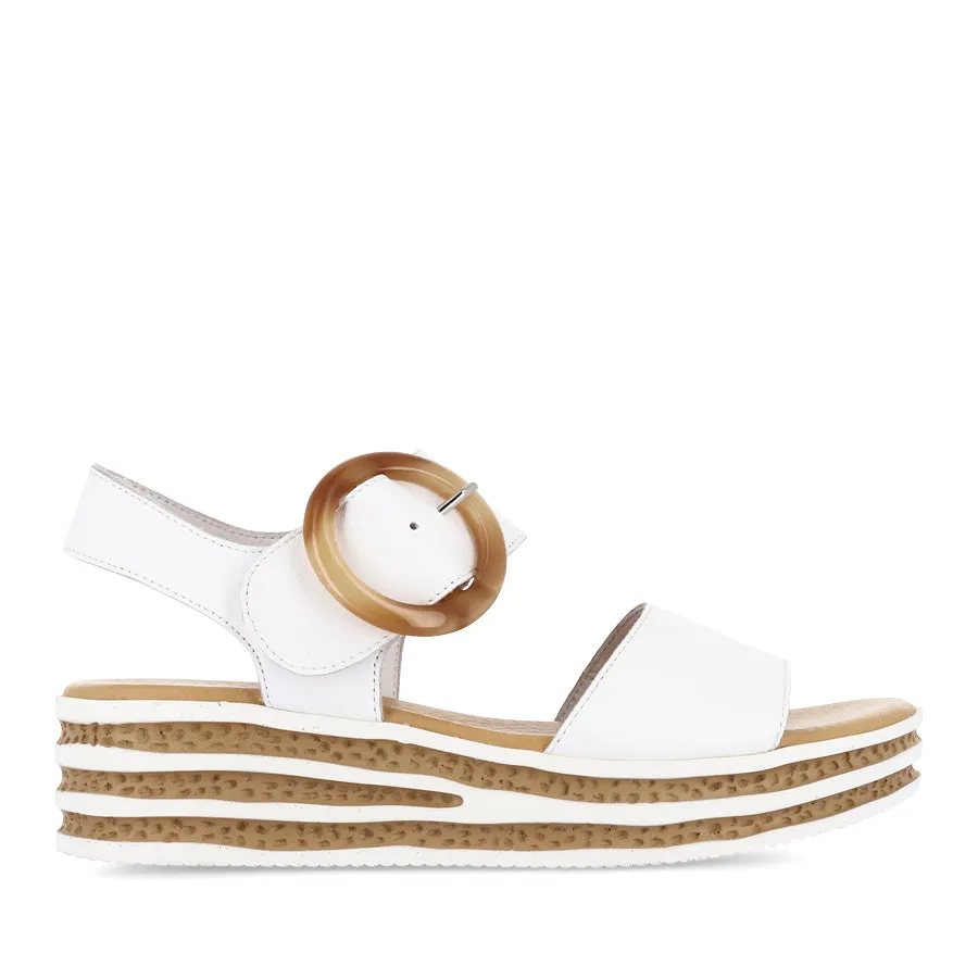 Flexible Motion CUBBIE - WHITE LEATHER
