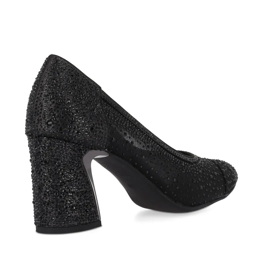 KENEDI - BLACK SHIMMER MULTI Celebrate Day Easy Fit Flats