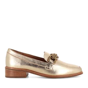 Handcrafted Quality Chrome-Tanned DEWEY - GOLD LEATHER