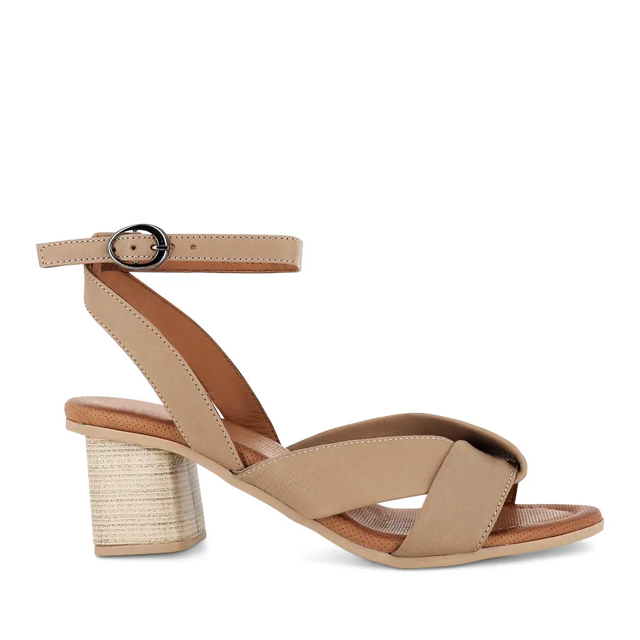 HARPER - MINK LEATHER Club Glow Office Chic