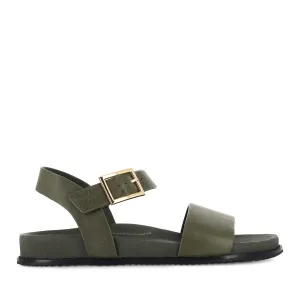 Summer Footwear Essentials HAMMIL W - OLIVE LEATHER