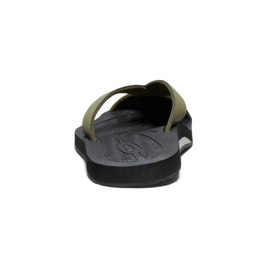 White Men's Barbados Flip-Flop  |  Martini Olive/Black