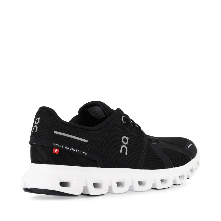 CLOUD 6 (W) - BLACK/WHITE High Ankle Support adult functionality