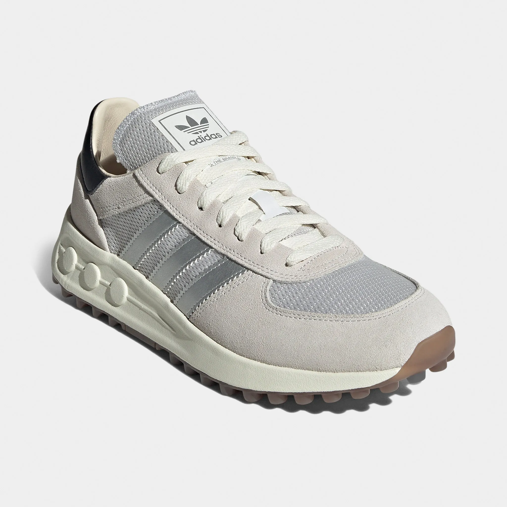 Cushioned Sole adidas LA Trainer Lux White / Silver - Core