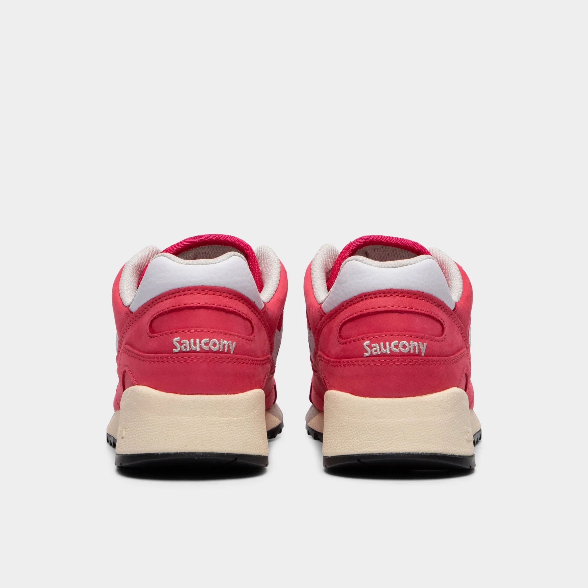 Saucony Shadow 6000 Premium Red / White Collared Ankle