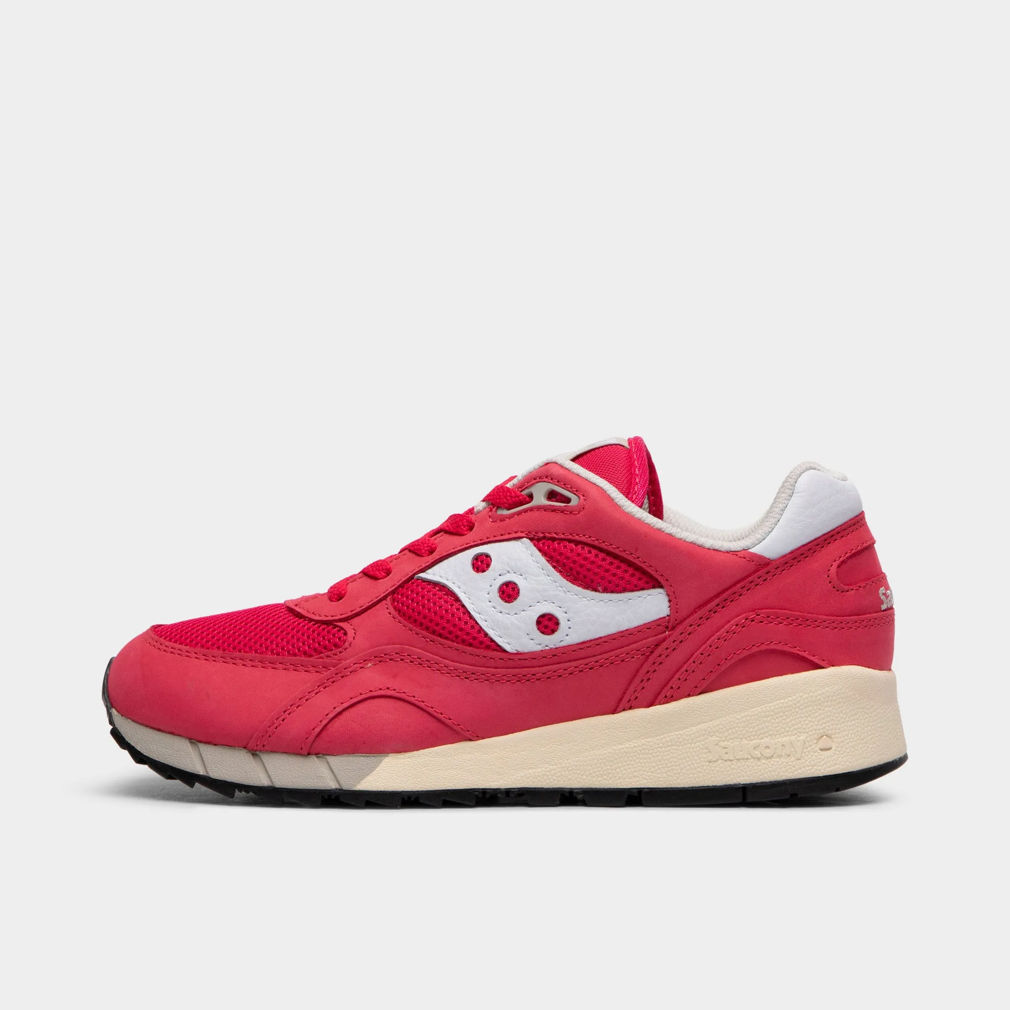 Saucony Shadow 6000 Premium Red / White Summer Walks Style Lovers