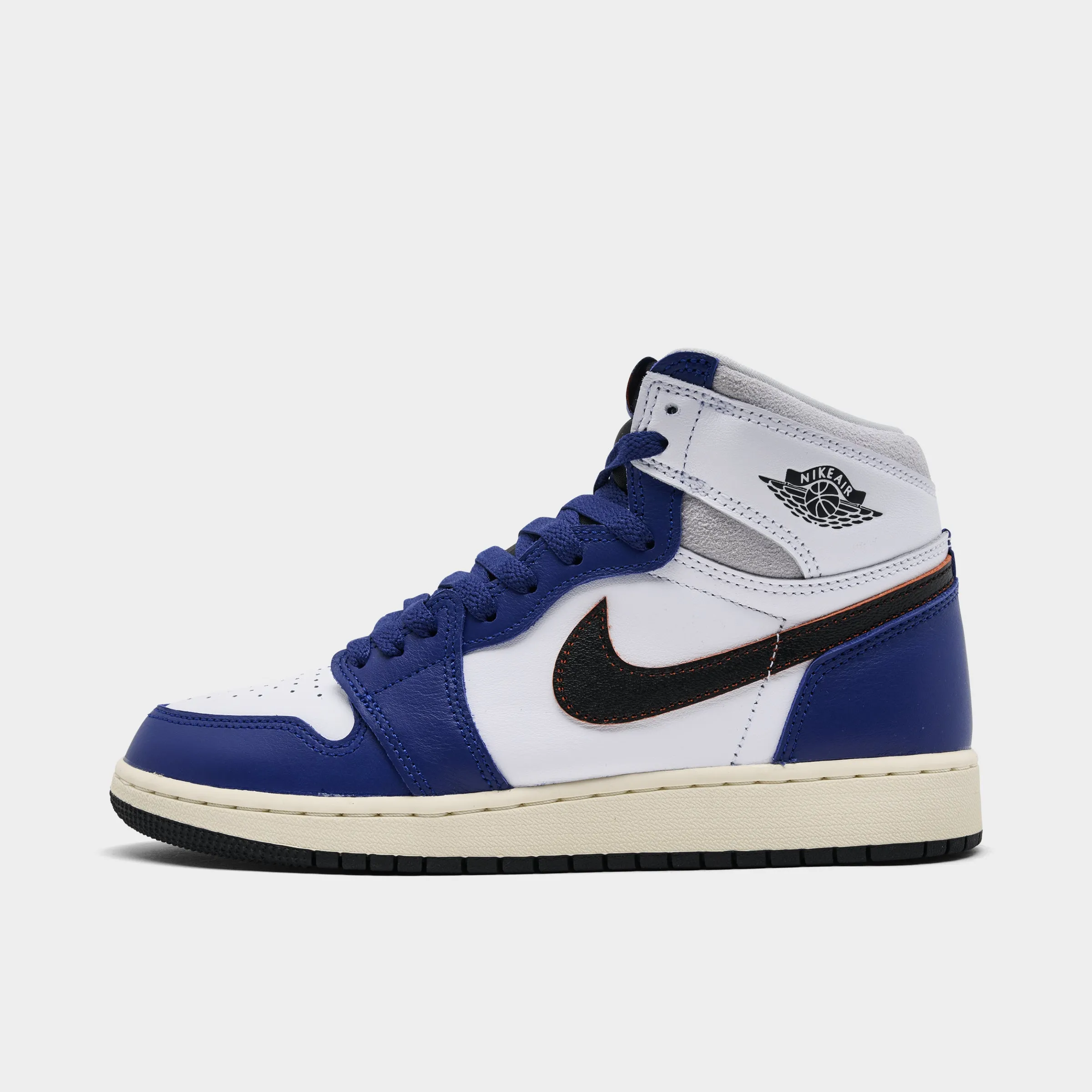Jordan 1 High OG GS White / Black - Neutral Grey Sharp Movement High Jump Fit