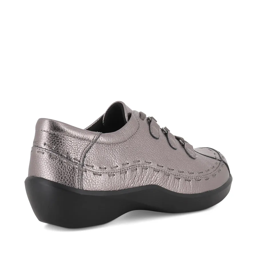 ALLSORTS XW - PEWTER TUMBLE LEATHER Style Ready Footwear molded