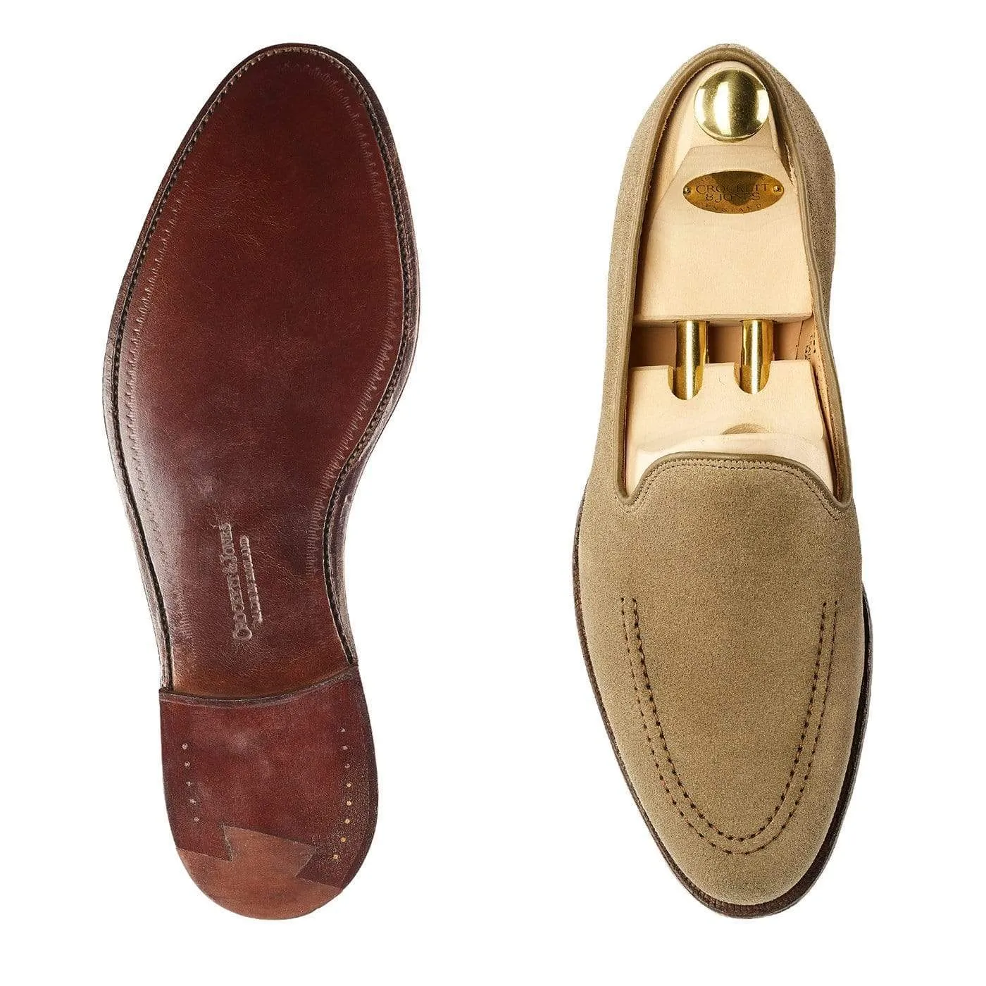 All-day Slip-on Footwear Tall Frame Camden Mushroom Suede