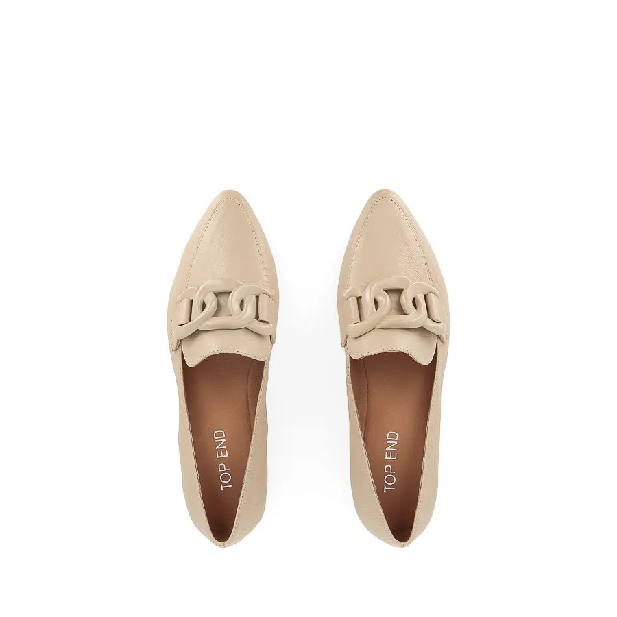 French Design SOCOROS - CAMEL LEATHER