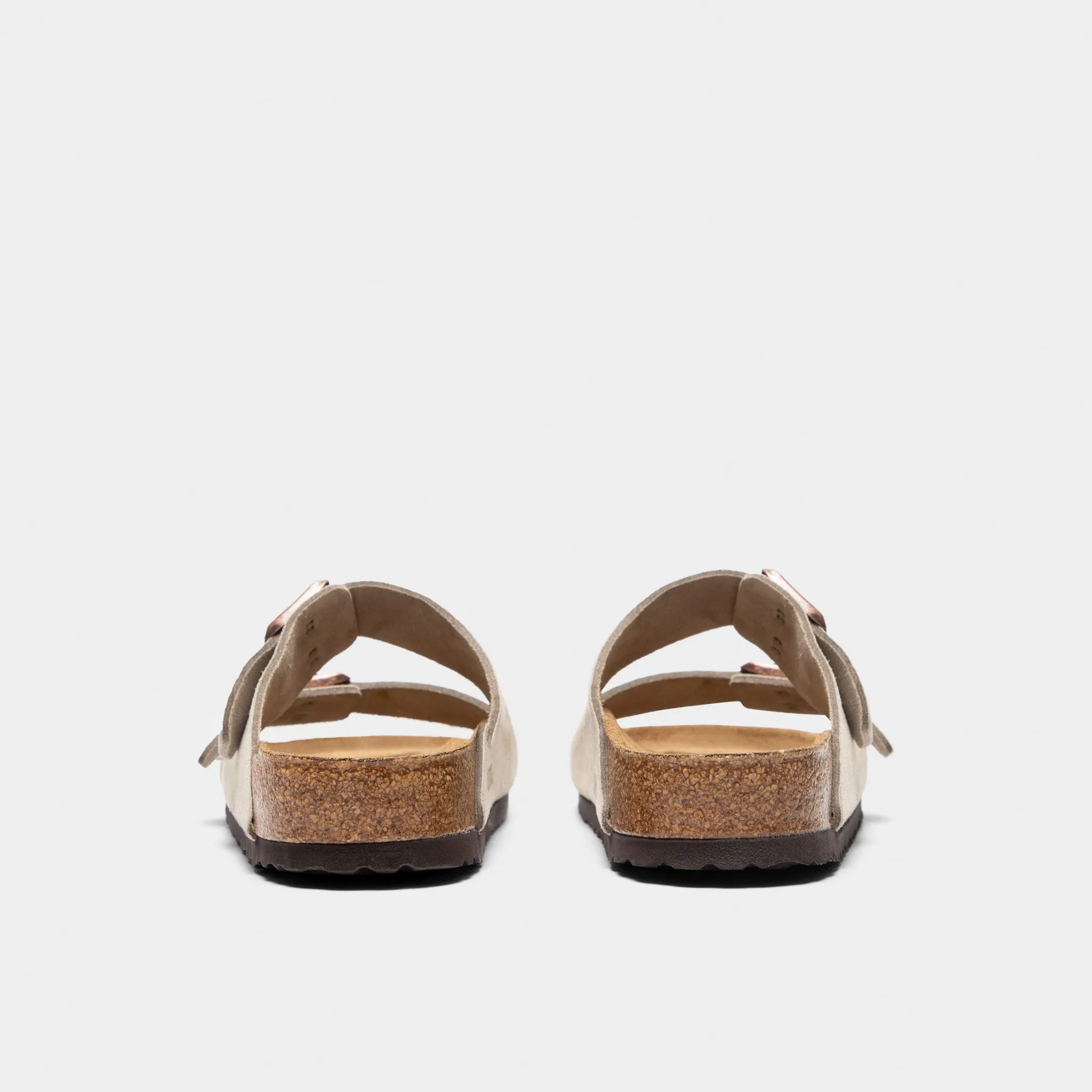 sufficient Birkenstock Arizona Suede / Taupe
