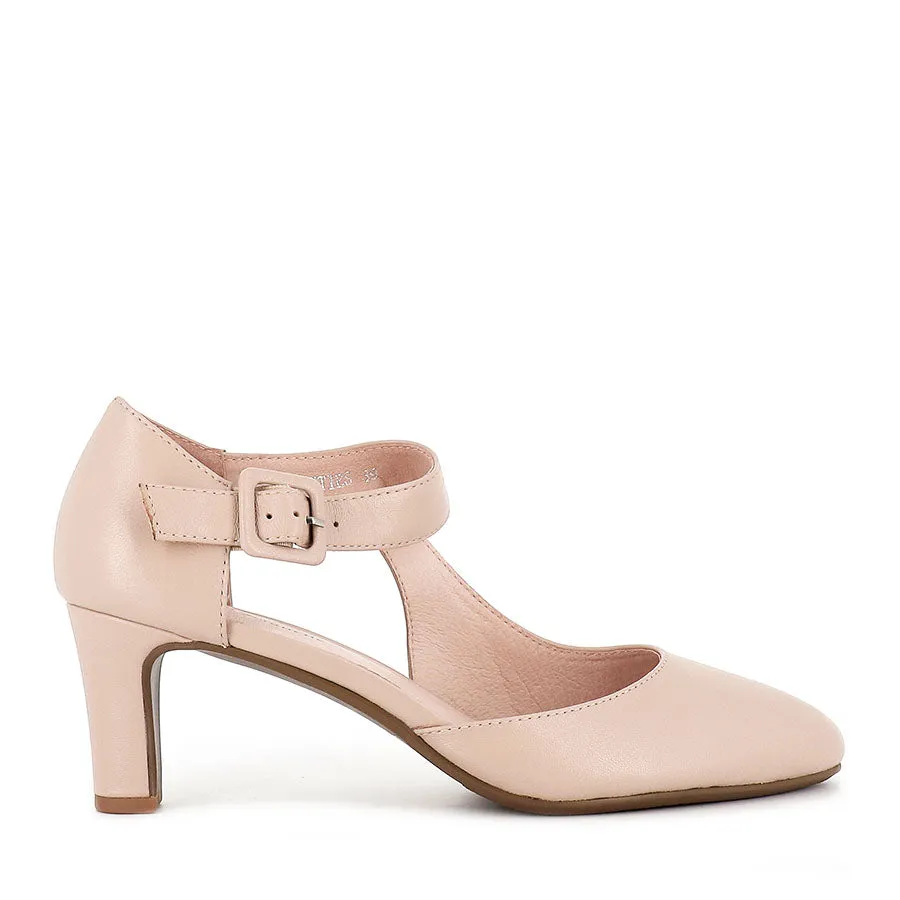 TRINITIES - NUDE LEATHER Versatile Cushioning Bloom Step