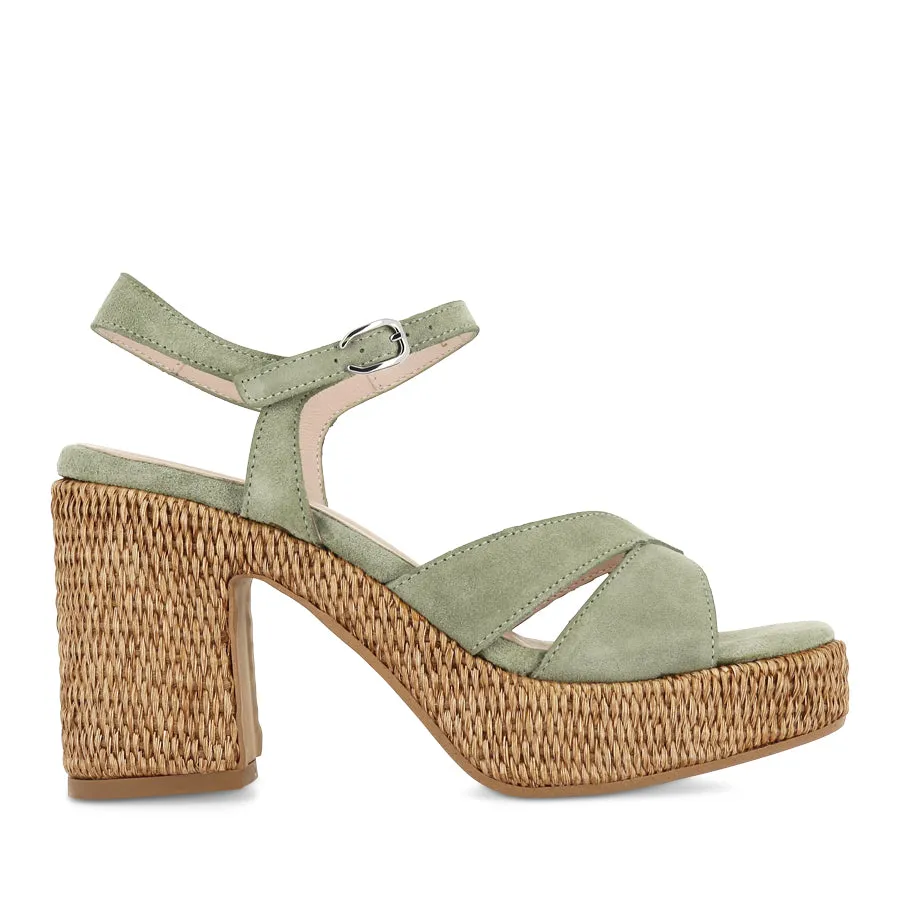 Everyday Comfort Shoes LORENT L-1502 - OLIVE GREEN NUBUCK