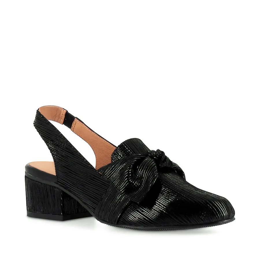 AUSTEN - BLACK SHIMMER LEATHER Tide Mood
