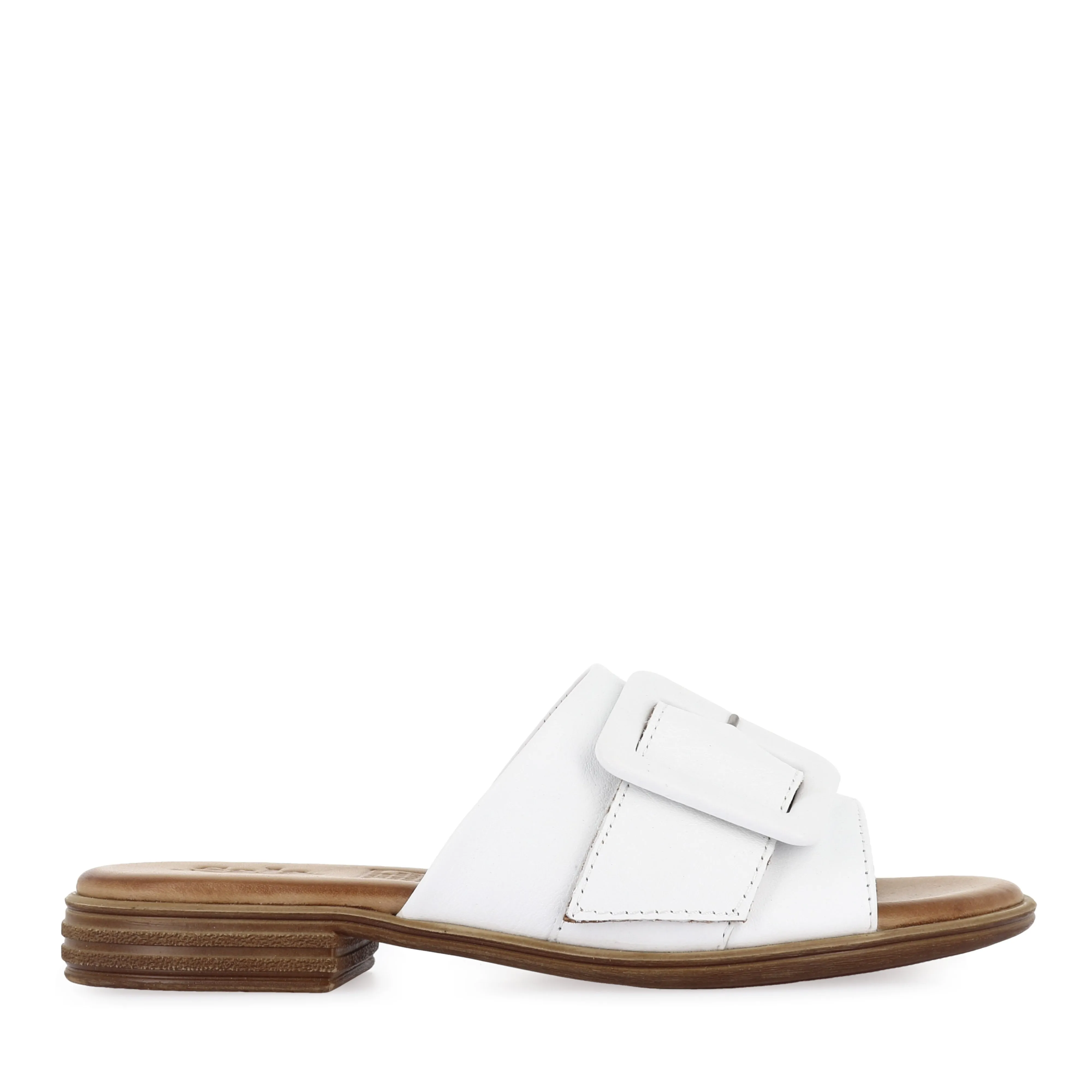 MILEY - WHITE LEATHER Quick Step Trail Compatible