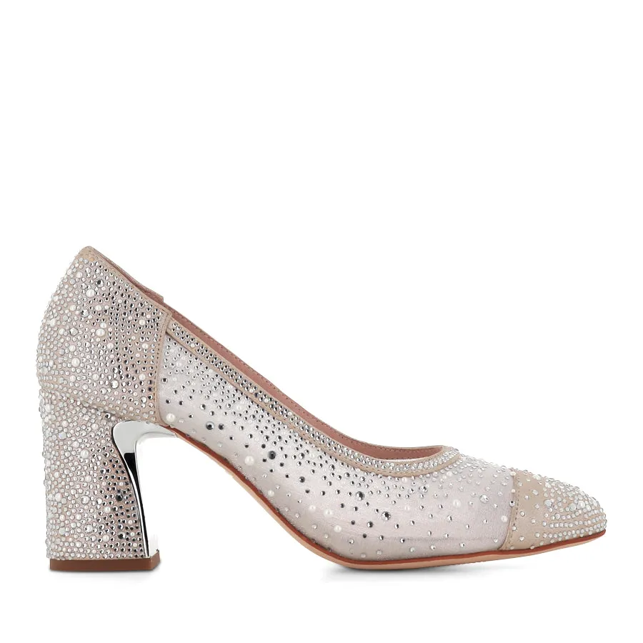 KENEDI - NUDE OFF WHITE SHIMMER MULTI Functional Ventilated