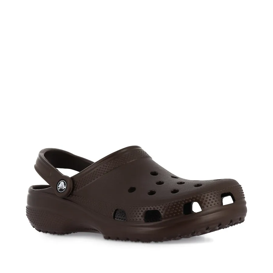 CLASSIC CLOG S24 - COFFEE Comfortable Design Easy Slip-On