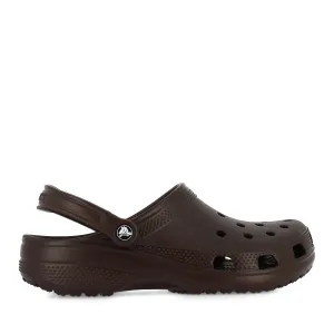 CLASSIC CLOG S24 - COFFEE Quick Lock Toe Post Design