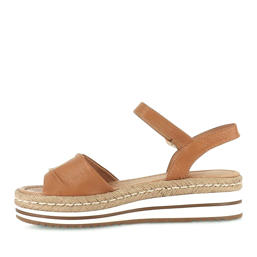 Footbed Design Adventure Time ALICIA - DARK TAN LEATHER