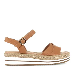Understated Style ALICIA - DARK TAN LEATHER
